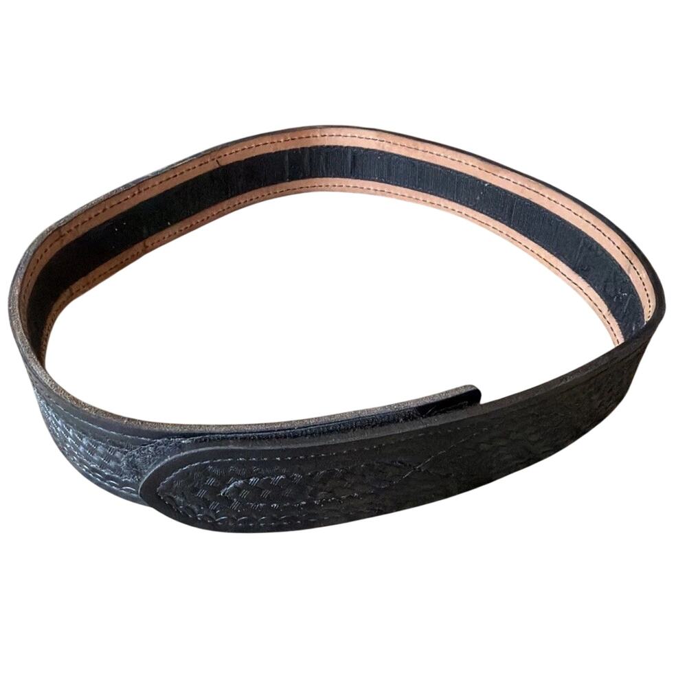 Safariland Model 94 Buckleless Lined Duty Belt 94-40| Plain Black | Size: 40"
